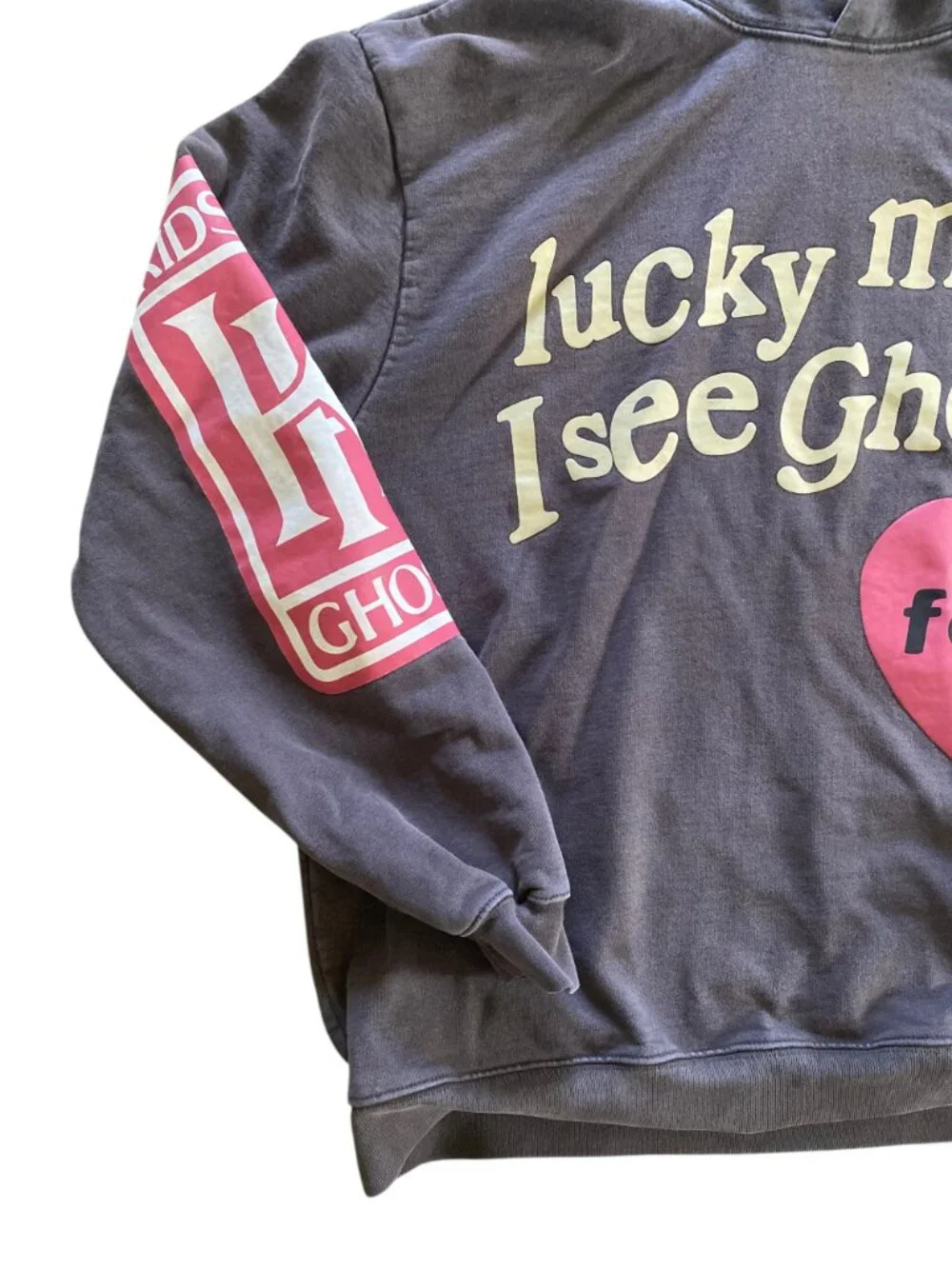 Camp Flog Gnaw Sweatshirt Men XXL Lucky Me I See Ghosts Kid Cudi Nov 11 Kanye - Picture 3 of 7
